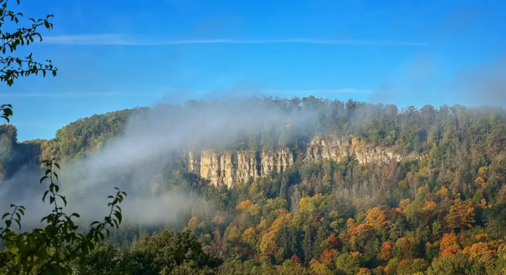 Eingefallener Berg bei Themar